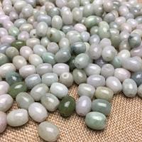 Jadeite Beads, Drum, polished, DIY 