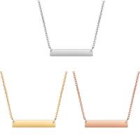 Stainless Steel Jewelry Necklace, plated, fashion jewelry & oval chain & for woman Approx 17.72 Inch 