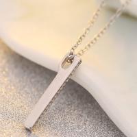 Brass Cubic Zirconia Necklace, with Cubic Zirconia, plated, for woman 400*22*3mm 