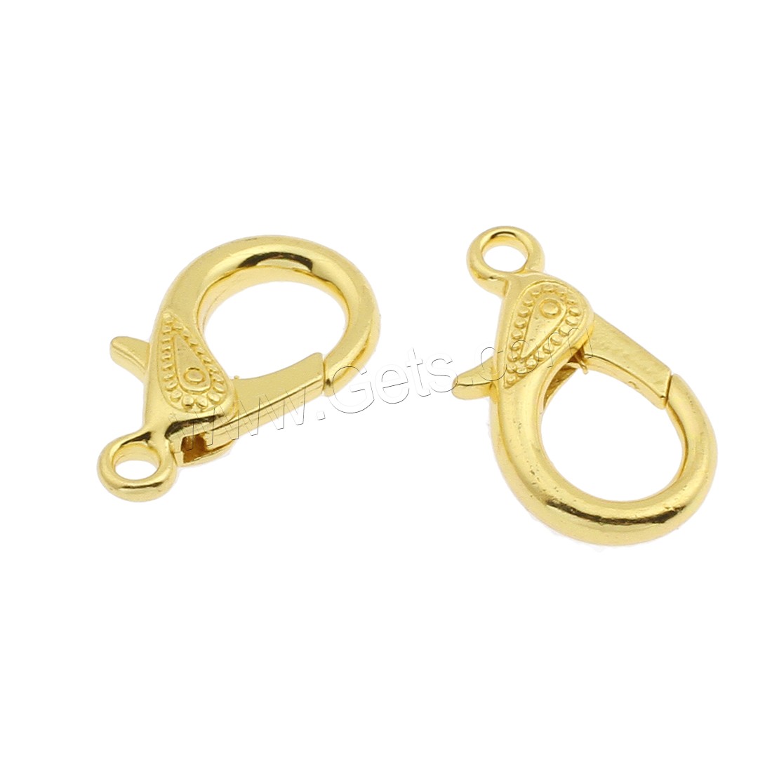 Zinc Alloy Lobster Clasp, plated, more colors for choice, 31x16mm, Hole:Approx 3mm, Sold By PC
