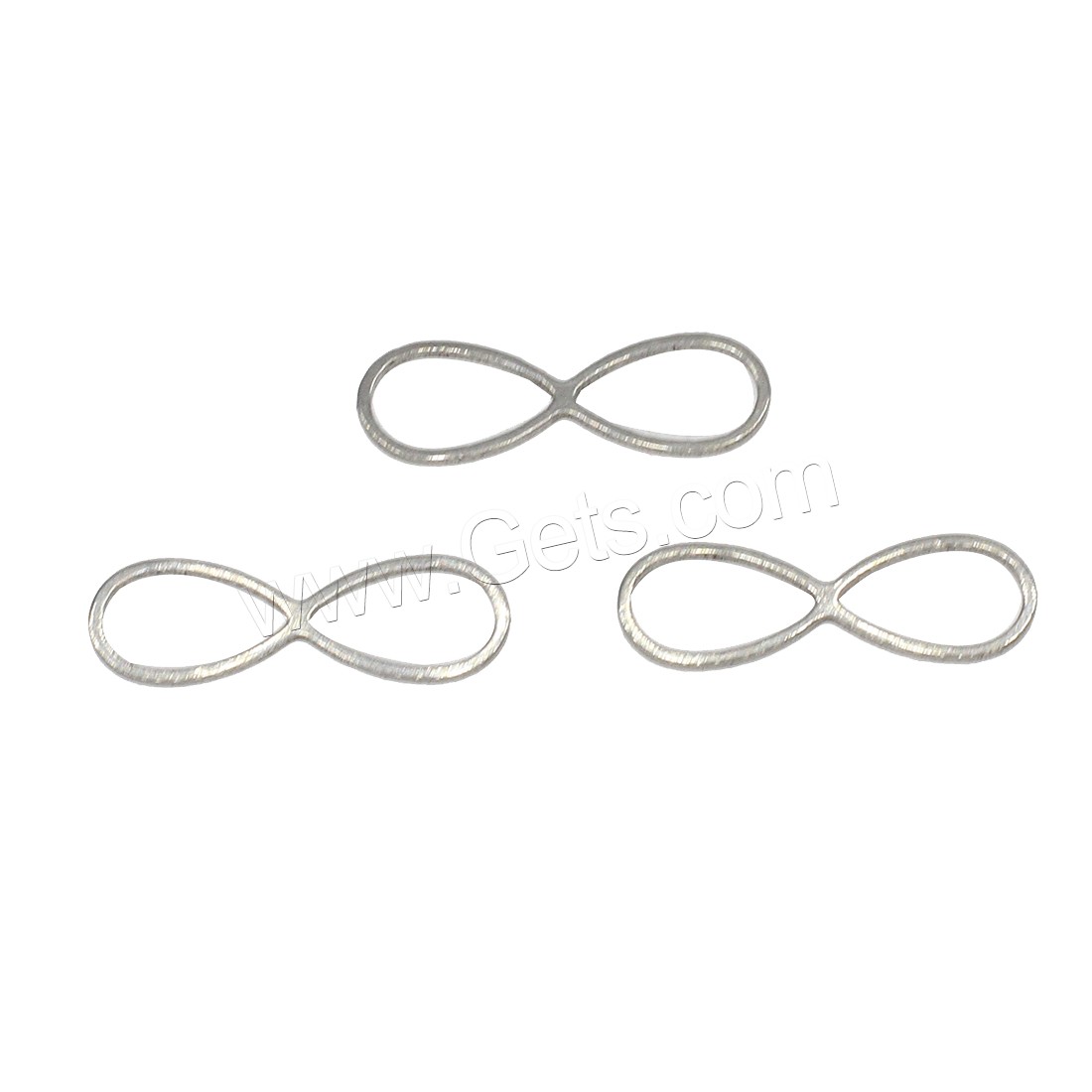 Stainless Steel Jewelry Findings, Number 8, different size for choice, original color, 1000PCs/Bag, Sold By Bag
