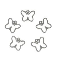 Stainless Steel Animal Pendants, Butterfly, hollow Approx 1.2mm 