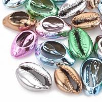 La Perla de Concha Del Color AB , Nácar, Nácar, chapado, más colores para la opción, 17-21mm,11-14mm,6-8mm, 100PCs/Bolsa, Vendido por Bolsa