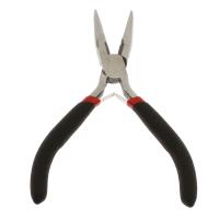 Pliers, Stainless Steel, with Rubber, black 