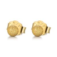 Sterling Silver Stud Earring, Brass, plated & for woman 