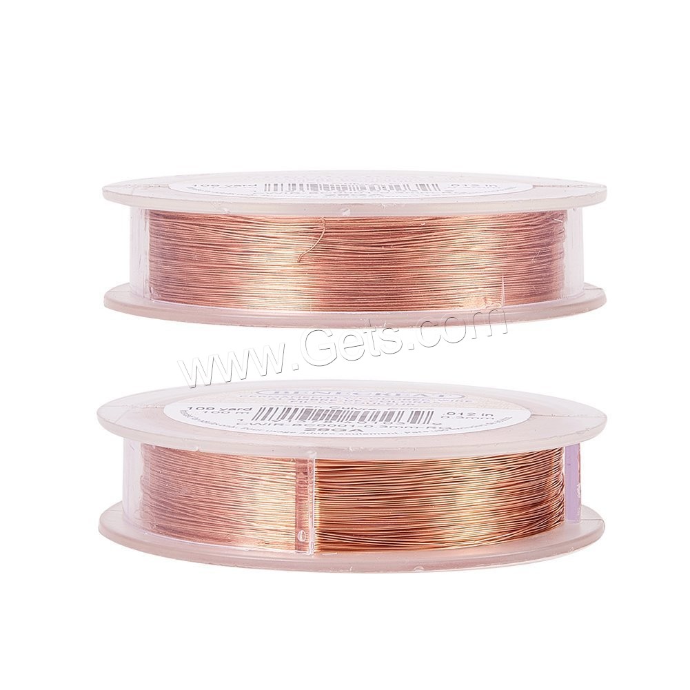 Brass Wire, plated, different size for choice, more colors for choice, Sold By PC