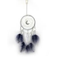 Мода Dreamcatcher, Железо, с Вельвет & перья, Связанный вручную, Много цветов для выбора продается PC