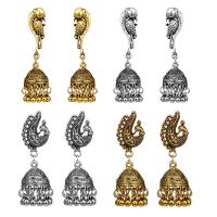 Zinc Alloy Drop Earring, stainless steel post pin, plated & for woman 