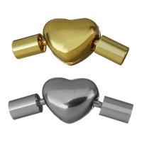 нержавеющая сталь Пандора-застежка, Сердце, Другое покрытие, с крышки, Много цветов для выбора 3mm,3mm, продается PC