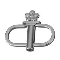 Stainless Steel Clasp, plated 