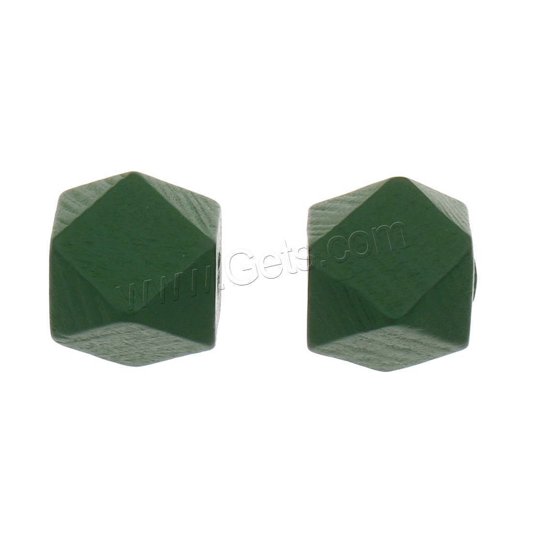 Dyed Wood Beads, Polygon, different size for choice, more colors for choice, Sold By PC
