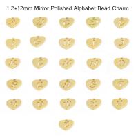 Stainless Steel Heart Pendants, 12 pieces Approx 1mm 