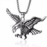 Stainless Steel Animal Pendants, eagle, plated, fashion jewelry 
