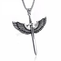 Stainless Steel Pendants, Sword, polished, fashion jewelry 