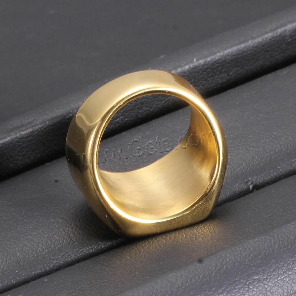 Partículas de acero anillo, chapado, diverso tamaño para la opción & para hombre, más colores para la opción, 18mm, Vendido por UD