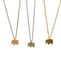 Stainless Steel Animal Pendants, Elephant, plated, fashion jewelry 