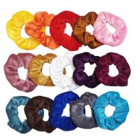 Hair Scrunchies, Polyester, fashion jewelry & for woman 100-110mm 