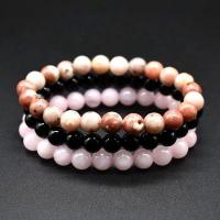 Natural Stone Bracelet, fashion jewelry & Unisex 8mm Approx 8.2 Inch 