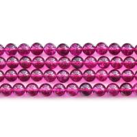 Natural Clear Quartz Beads, Round, DIY garnet Approx 15 Inch 