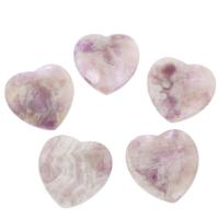 Gemstone Cabochons, Amethyst, plated, purple 
