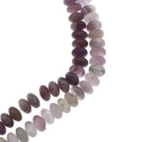 Natürliche Amethyst Perlen, plattiert, keine, 10*6mm, 67PCs/Strang, verkauft von Strang