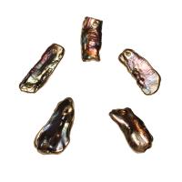 培養された淡水真珠の黄銅ペンダント
, 天然有核フレッシュウォーターパール, とともに 銅, メッキ, DIY, 113*25*6mm-7*21*4mm, 売り手 パソコン