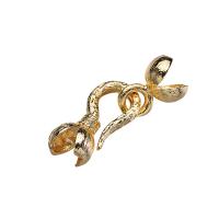 Brass Hook and Eye Clasp, gold color plated, fashion jewelry 