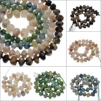 Perles agates, Agate, différents matériaux pour le choix / Environ 2mm, Environ Vendu par brin
