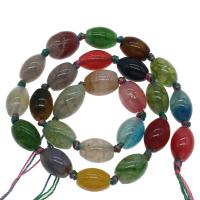 Natural Dragon Veins Agate Beads, multi-colored / Approx 2mm, Approx 