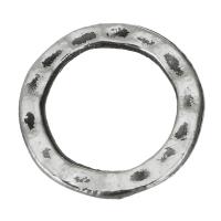 Brass Linking Ring, Donut, silver color Approx 10mm 
