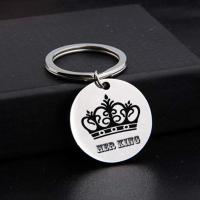 Stainless Steel Key Clasp, fashion jewelry & Unisex original color, 25mm 