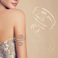 Zinc Alloy Arm Bangle, plated, fashion jewelry & for woman 