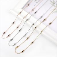 Zinc Alloy Necklace, plated, fashion jewelry & for woman 