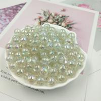 Acryl Schmuck Perlen, plattiert, Modeschmuck & DIY, 10mm, 10Taschen/Menge, 500G/Tasche, verkauft von Menge