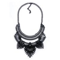 Rhinestone Zinc Alloy Necklace, with 10cm extender chain, plated & for woman & with rhinestone, 120mm Approx 16.93 Inch 