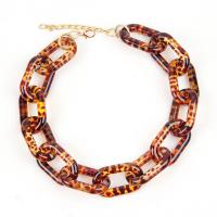Акриловые ожерелье, Акрил, Регулируемый & Мужская, Много цветов для выбора, 500mm, продается PC