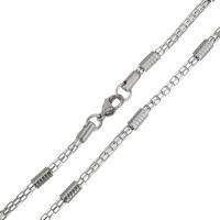 Stainless Steel Chain Necklace, fashion jewelry & Unisex, original color 3mm Approx 21 Inch 