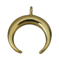 Brass Jewelry Pendants, fashion jewelry, golden Approx 2mm 