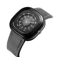 Bracelets de montre pour hommes, cuir PU, avec alliage de zinc, mouvement chinoise, Placage, Résistant à l’eau de vie, plus de couleurs à choisir Environ 10 pouce, Vendu par PC