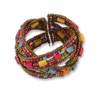 Seedbead браслет-манжеты, Другое покрытие, ювелирные изделия моды & Мужская, Много цветов для выбора, продается PC