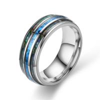 Stainless Steel Finger Ring, plated, fashion jewelry & Unisex US Ring 