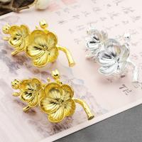 Hair Barrette Finding, Zinc Alloy, plated, DIY 45*29mm 