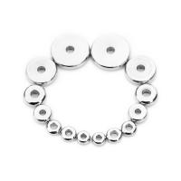 Stainless Steel Spacer Bead, plated original color 