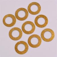 Brass Jewelry Pendants, Donut, original color, 25mm Approx 2mm 
