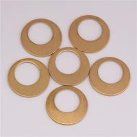 Brass Jewelry Finding, fashion jewelry & DIY & hollow, original color, 18mm 