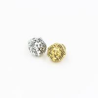 Zinc Alloy Animal Beads, Lion, plated Approx 2mm 