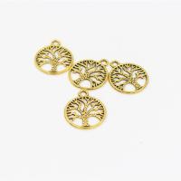 Zinc Alloy Hollow Pendants, Tree, plated Approx 2mm 