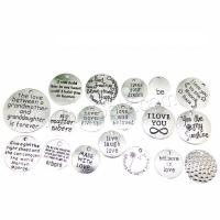 Zinc Alloy Jewelry Pendants, plated, fashion jewelry & DIY & mixed, silver color, 20mm 