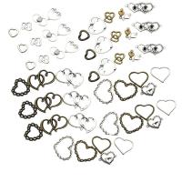 Zinc Alloy Heart Pendants, plated, fashion jewelry & DIY & mixed, 20mm 