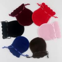 Velvet Jewelry Pouches Bags, Velveteen, portable & durable 